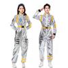 Halloween Astronaut Raumanzug Silber Body Unisex Erwachsene Kostüm