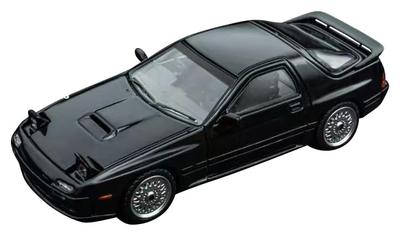 Freestyle AT Model 1/64 Scale Mazda Infini RX-7 FC3S Infini Metallic Black Finished Product AT64002