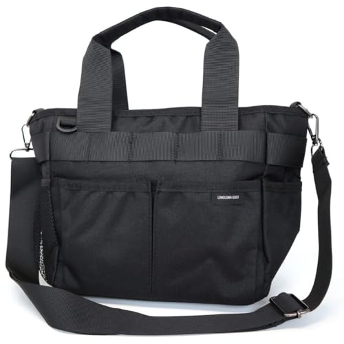 

LINOLUNA Golf Tote Bag for Men, Featured in the Golf Magazine EVEN [Waterproof with Shoulder Strap] Cart Bag/Golf Pouch