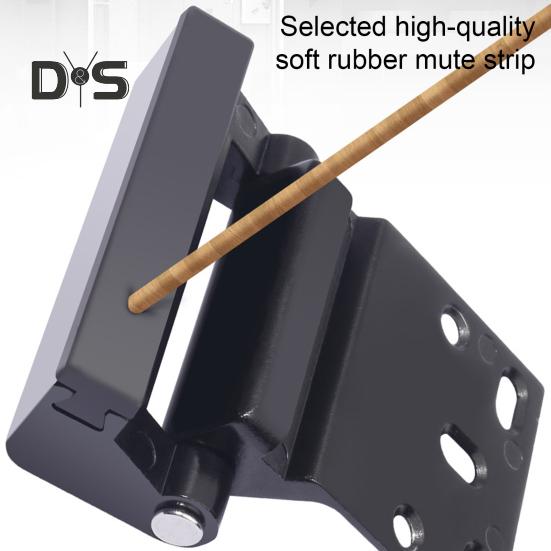 Dörrspänne Hög Hårdhet 800lbs Kraftmotstånd Tjock Aluminiumlegering Stöldskydd Lätt att Installera Spänne Säkerhetsdörrlås