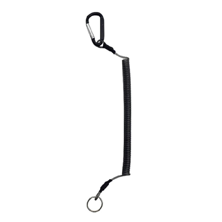 3pcs Spring Fishing Lanyard Coiled Tether for Pliers Boating Fly Fishing Retractable Safety Lanyard Fishing Tackle