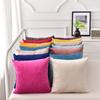 Colorful Solid Color Pillowcases Simple Cushion Cover Candy Color Pillow Case Cover  Office