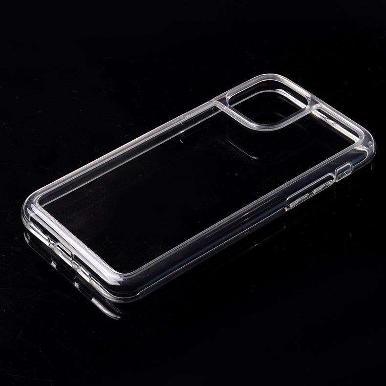 A Transparent Grooved Four-corner Anti-drop Thickened Protective Case Suitable for Iphone16 Phone Cases