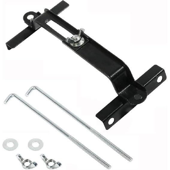 Car Battery Hold Down Kit, Adjustable Battery Tie Down Holder, Universal Battery Crossbar With J Bolt, Auto Battery Hold Down Bracket, Car Battery 10.6 /270mm
