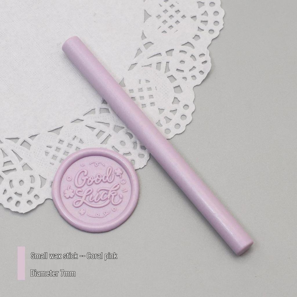 Bețișoare de Ceară de Sigiliu Mat Perlat, 125 Culori, 10x0.7cm, Compatibile cu Pistoale de Ceară, Culori Mixabile