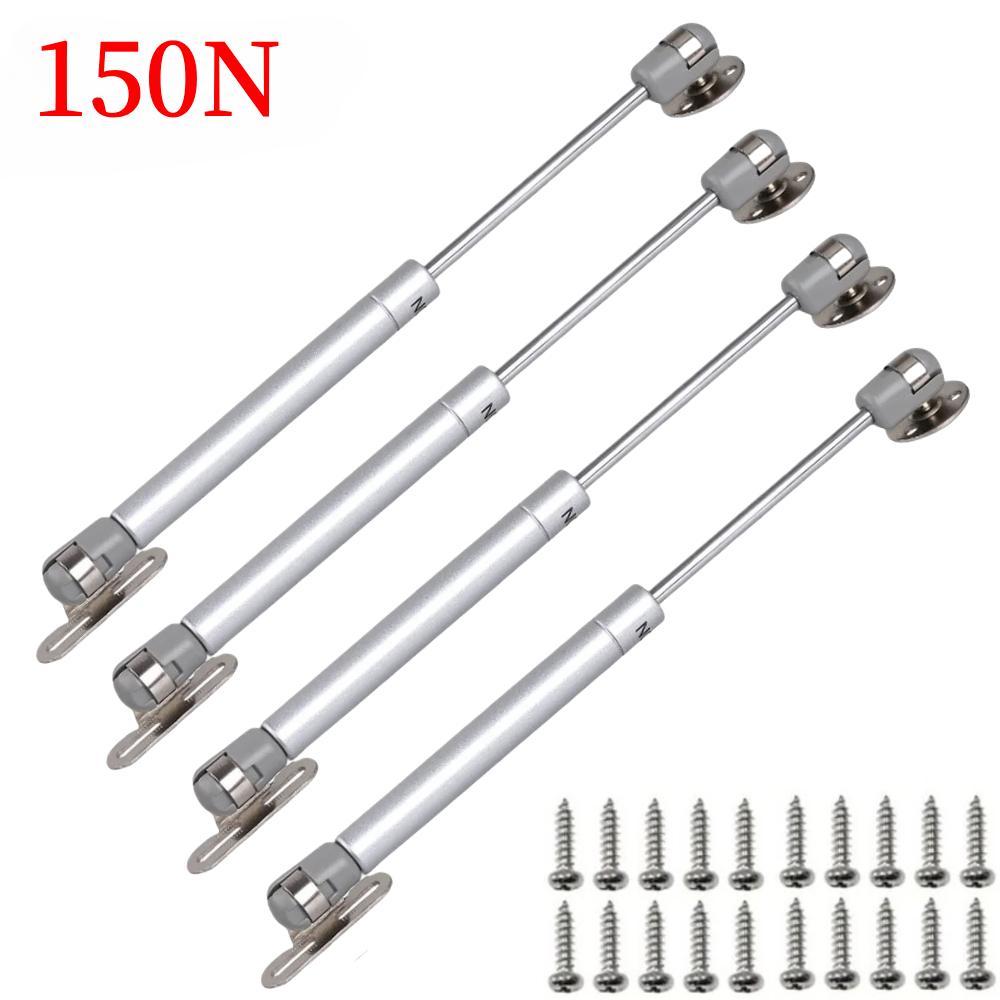 12Inch Copper Force Cabinet Door Lift Support Gas Strut Hydraulic Spring Hinge Kitchen Cupboard Hinge Furniture Hardware 2/4Pcs