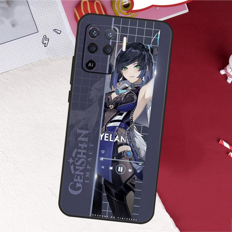 

Yelan Genshin Impact Case For Oppo A16 A96 A76 A17 A18 A60 A80 A40 A38 A58 A78 A98 A94 A74 A54 A15 A57 A77 A5 Pro OPPO A38 4G