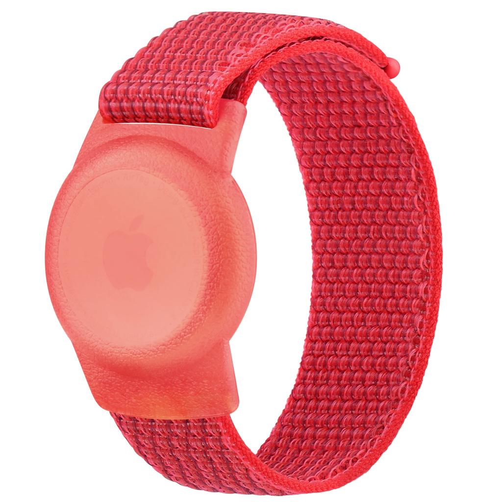 Case for Apple AirTags Kids Wristband Nylon Strap Anti-Scratch Cover for Airtag GPS Tracker Holder Watch Strap Bracelet Band