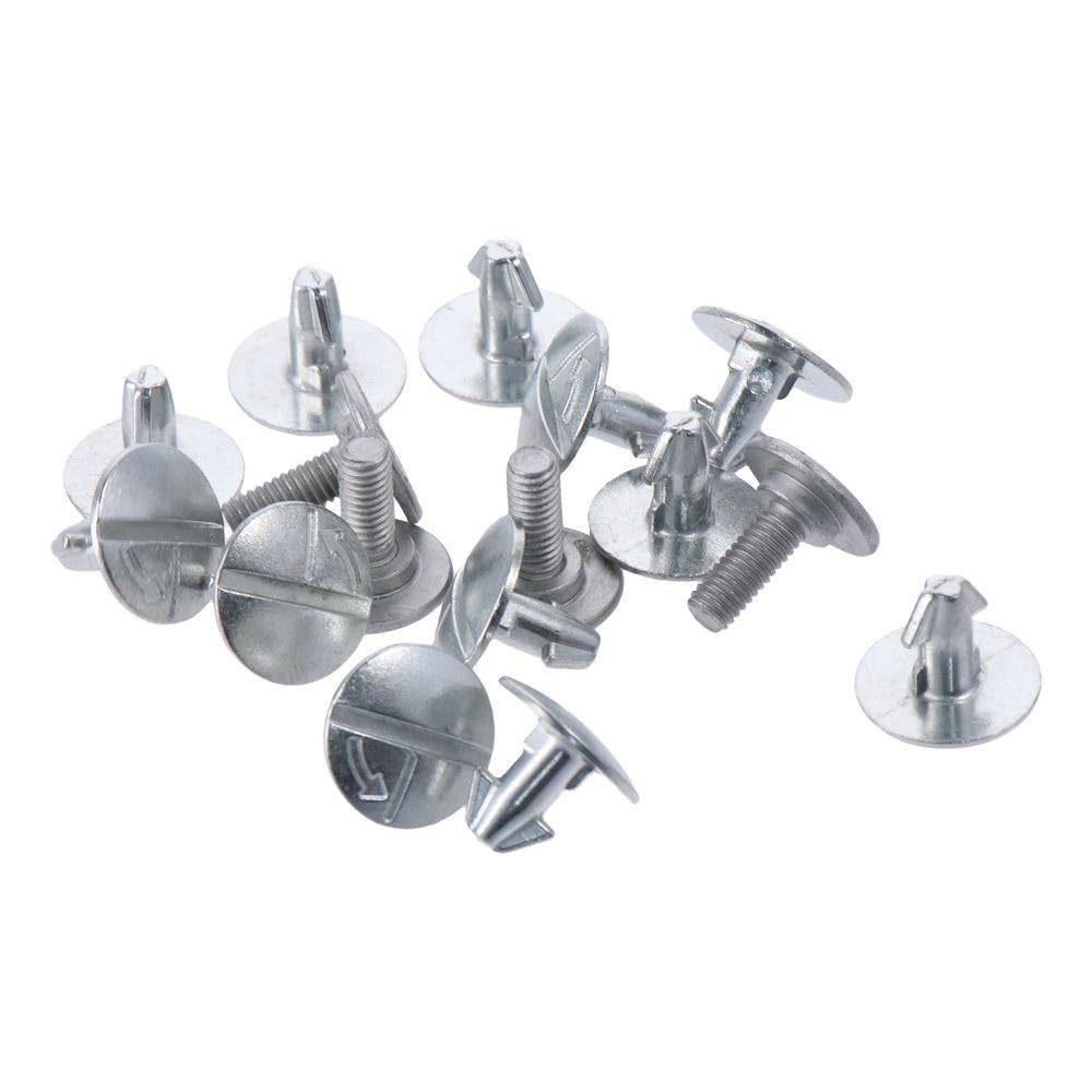 Qicarkey 16 Pcs Lower Engine Cover Bolt, 90674-TY2-A01 90105-TBA-A00 Pin Screw Replacement Car Accessory