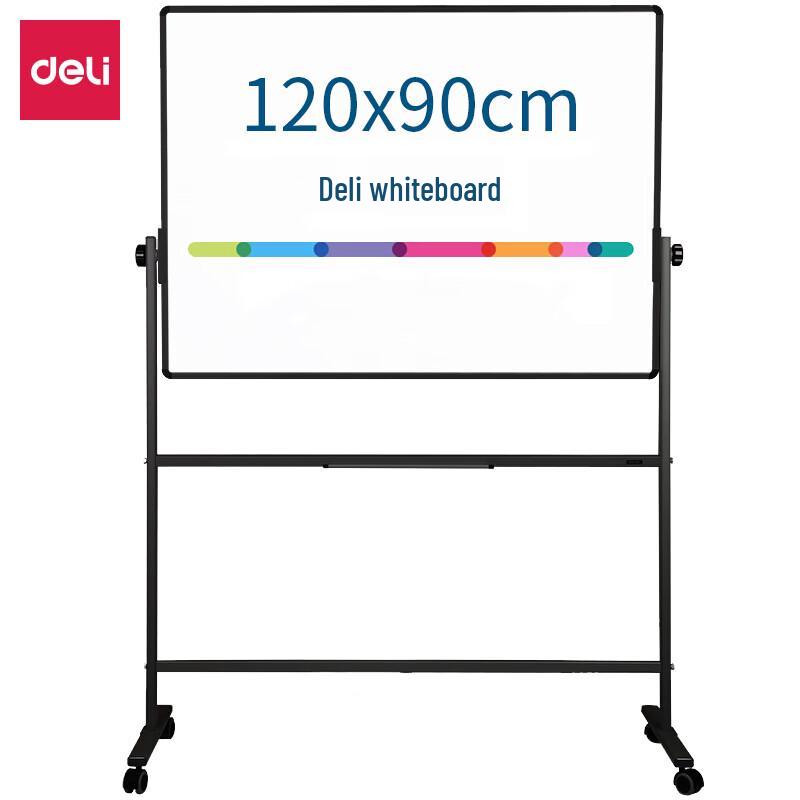 Deli Mobile H-Frame Double-Sided Magnetic Whiteboard