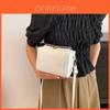 Sac bandoulière compact élégant pour femme Sac à épaule carré tendance en plusieurs couleurs