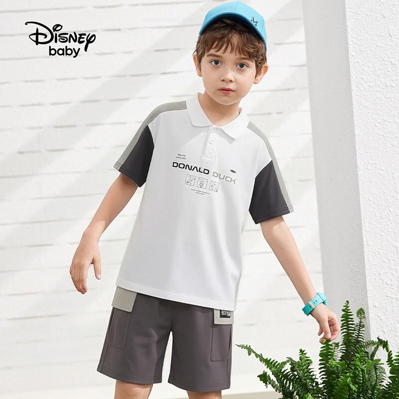Disney Boys' 2026 Summer Short Sleeve Polo Casual Set