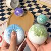 Squishy Slow Rising Crushed Ice Handmade Ball | Stress Relief Sensory Fidget Toy for Anxiety ADHD Autism Kids Adults