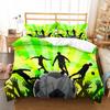 Soccer Duvet Cover Set King Queen Size Sport Theme Bedding Set For Kids Boys Girls Comforter Cover With Pillowcase Bedroom Decor