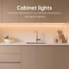 Control por APP Bluetooth 2700K-6500K Regulable CCT Barra de Luz LED DIY Luz Inteligente para Armario Debajo de Gabinete Decoración Acústica de Pared con Panel de Madera