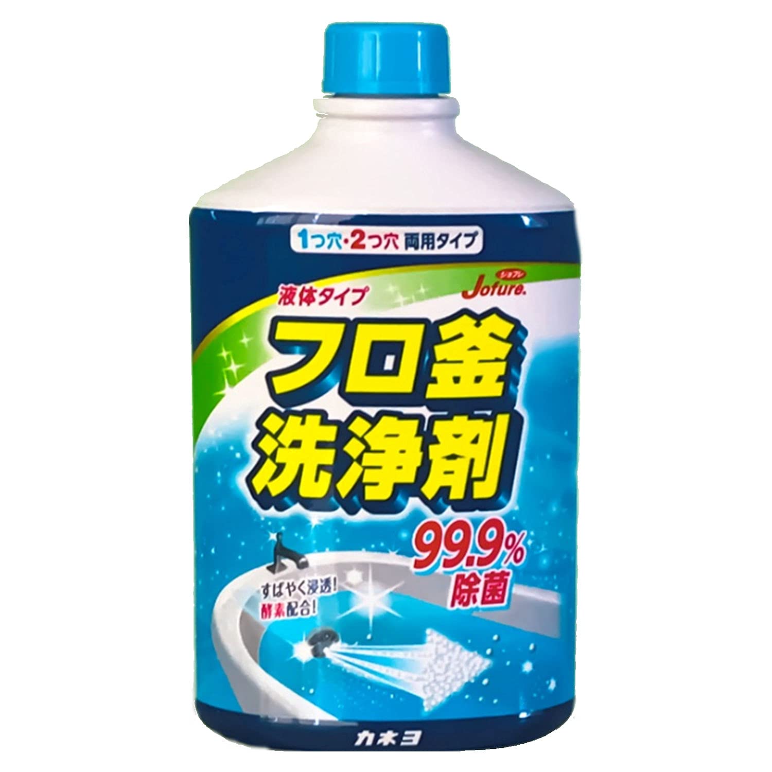 Kaneyo Soap Jofre Bath Boiler for both single and boilers Cleaner, 500ml, double-hole