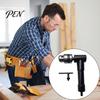 Narrow Space Drilling Accessory 90 Degree Right Angle Drill Attachment, Corner Adapter with 0.8-10mm 3-Jaw Chuck, Compatible Most Bits Professional