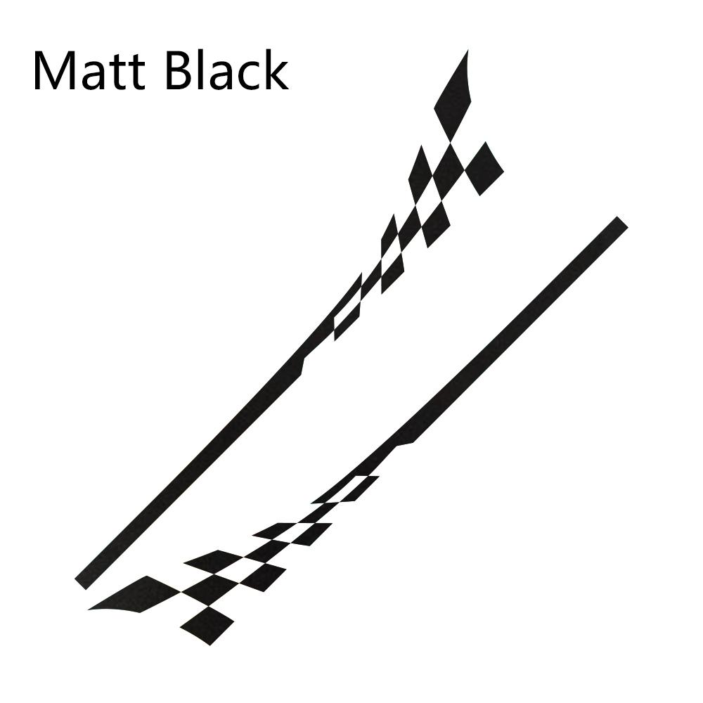 2Pcs Car Door Side Stickers Racing Sport Decal For Mini Cooper R56 R57 R58 R50 R52 R53 R59 R61 Countryman R60 F60 F55 F56 F54