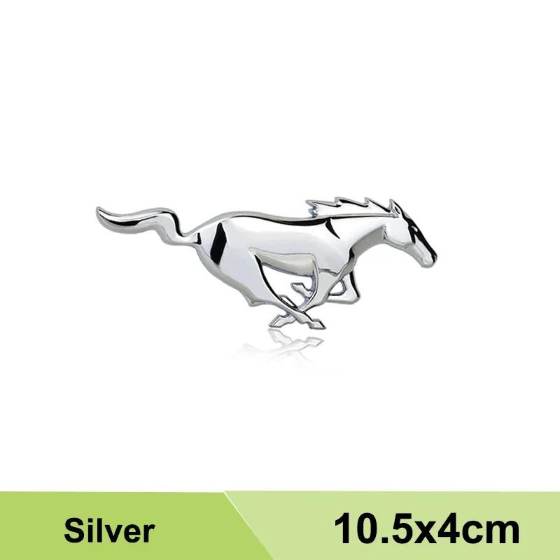 Car Exterior Side Emblem Stickers for Ford Mustang Logo Explorer Fusion Mondeo Focus MK2 MK3 MK7 Ranger Kuga Horse Badge Decals