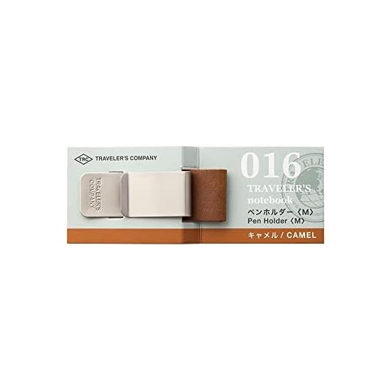 DESIGNPHIL MIDORI Traveler s Note Pen Holder Camel 14367006