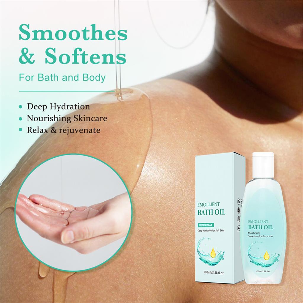 Body Cleansing Bath Oil 100ml Hydrating Moisturizing Nourishing Body Massage Oil