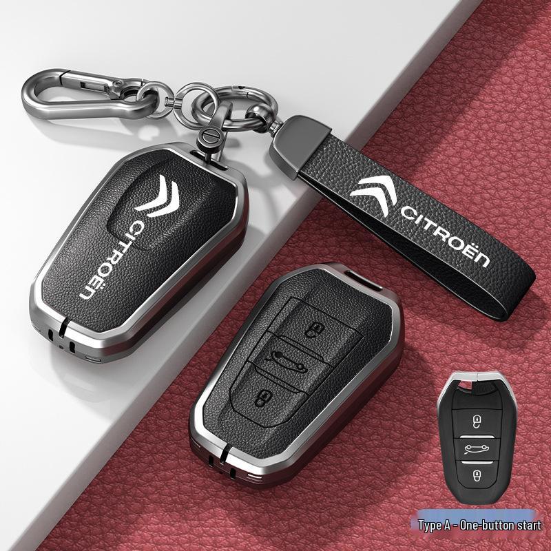 Car Key Cover & Buckle for Citroen C3XR, C4L, Tianyi, C5, C4 Sega, Elysee, C6 Models