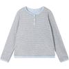 Mucmukn Girl's Striped Layered T-Shirt