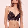 French Ultra-thin Underwire Push Up Bra Sexy Lace Vintage Embroidery Women Underwear Summer Beautiful Back Base Lingerie