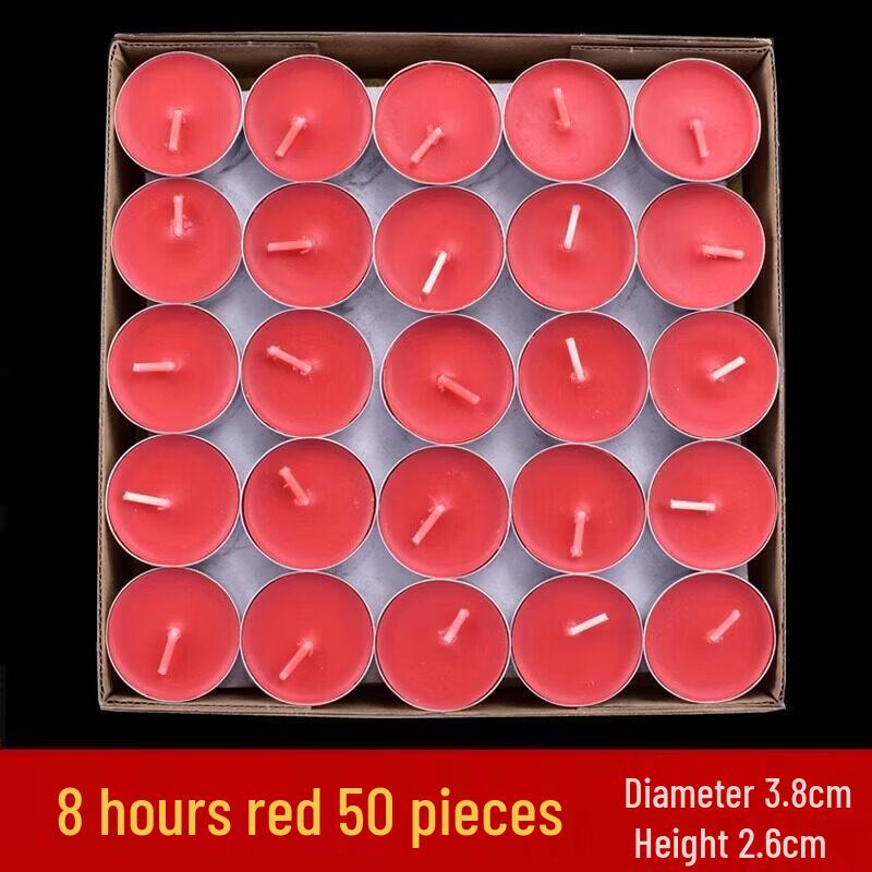 LIEI 100-Pack 4-Hour Plant Butter Buddhist Lamps