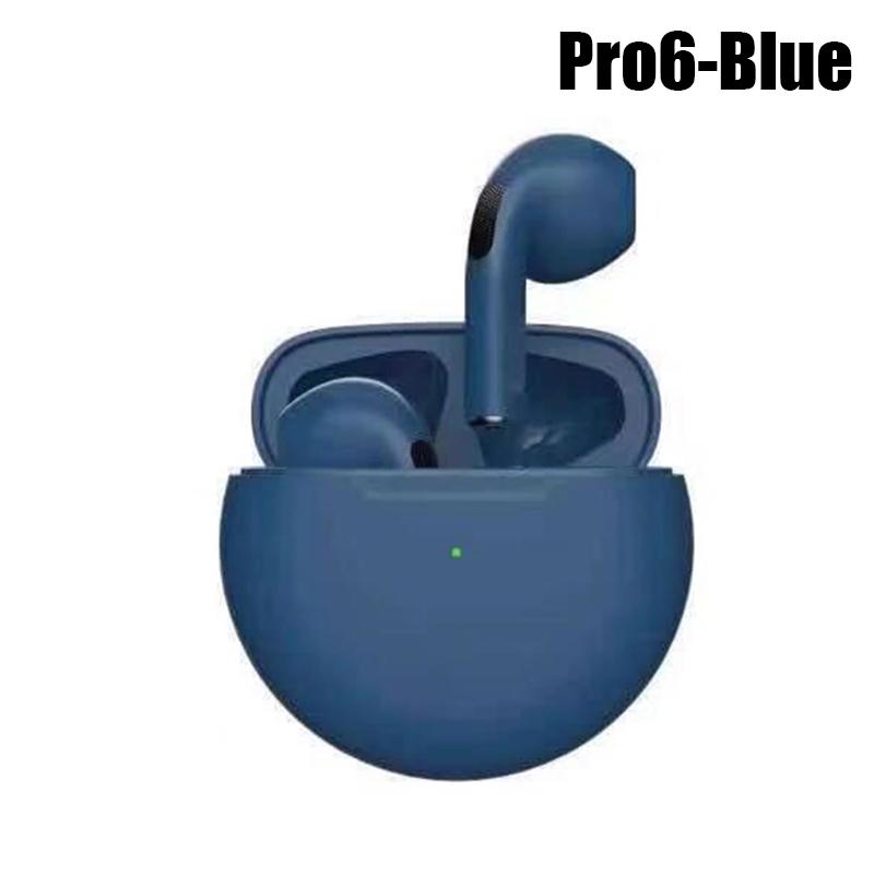 Original Air Pro 6 Wireless Headphones with Mic Touch Control Earbuds Wireless Bluetooth Headset Pro 6 Fone Bluetooth Earphones