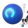 Interactive Rolling Ball Dog Toy Auto Moving Dog Toy Ball Rechargeable Vibrating Ball Toys Jumping Rolling Ball With Led light