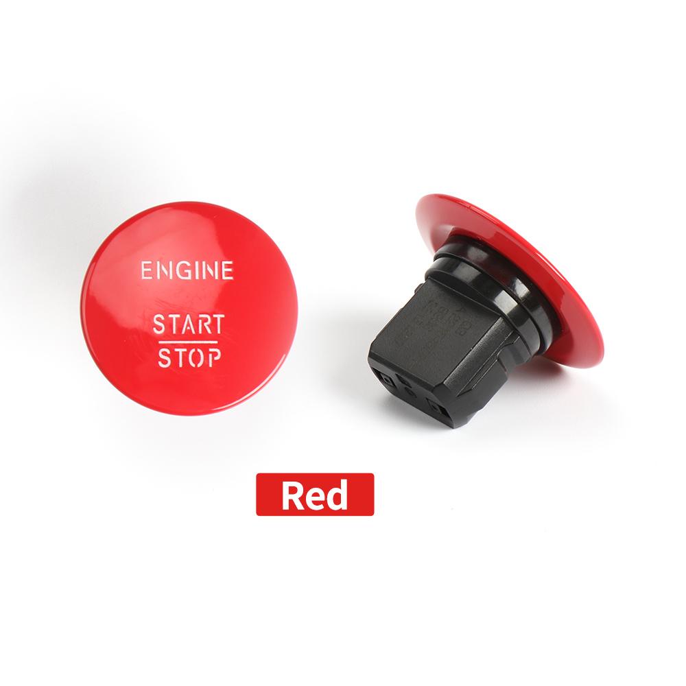 Fără cheie Go Start Stop Buton de apăsare Comutator de aprindere a motorului 2215450714 Argintiu pentru Mercedes-Benz W164 W205 W221 W176