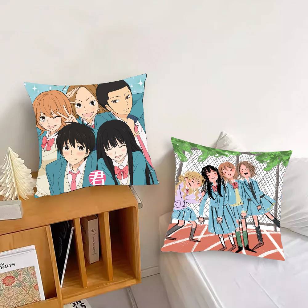 Anime Kimi Ni T-Todoke Kissenbezug Sofakissenbezug Zimmer Heimdekoration