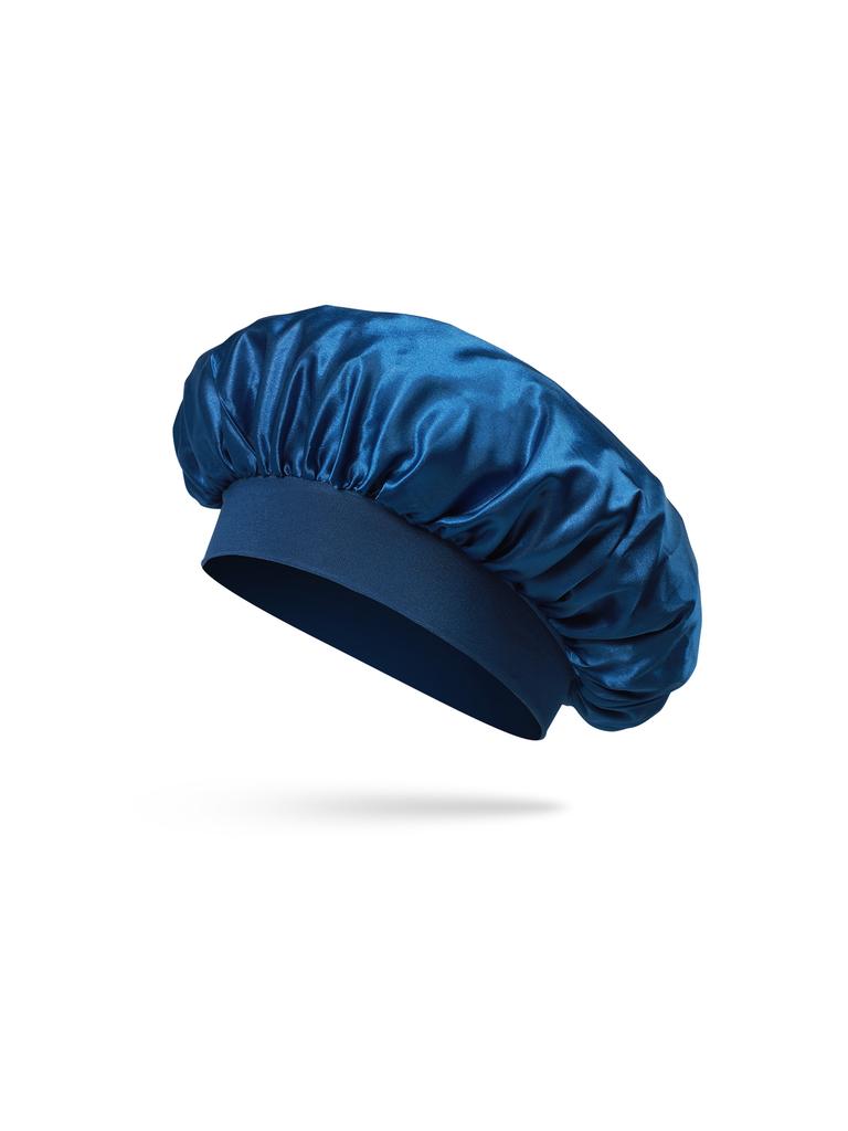 Satin Bonnet Silk Hair Bonnet For Sleeping, Sleep Bonnets For Women Large Wide Soft Band Sleep Cap For Curly Hair Braids