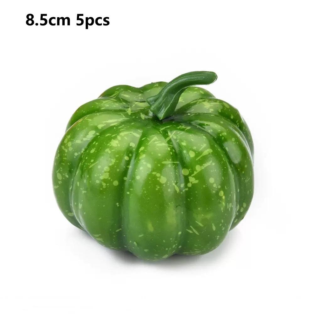 5PCS Foam Foam Pumpkin Mini Size Halloween Decorate Pumpkins Artificial Pumpkin For Halloween