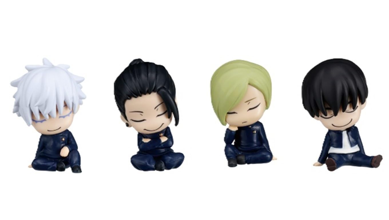 Gacha Jujutsu Kaisen of all 4 types not Shoulder-Zun Fig. [Set (Full Complete)] Capsule included. (1-6