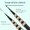 ZTO Portable 19 Tone Super Hard Fishing Rod with Integrated Reel: Compact, Through-Handle Design, Internal Wiring, Handheld.