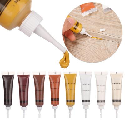 12 Pcs Wood Repair Kit Wood Filler Restore Any Wood Furniture Wooden Door Floor Repair Paste Guitar Wardrobe Table Nightstand Repair Paint