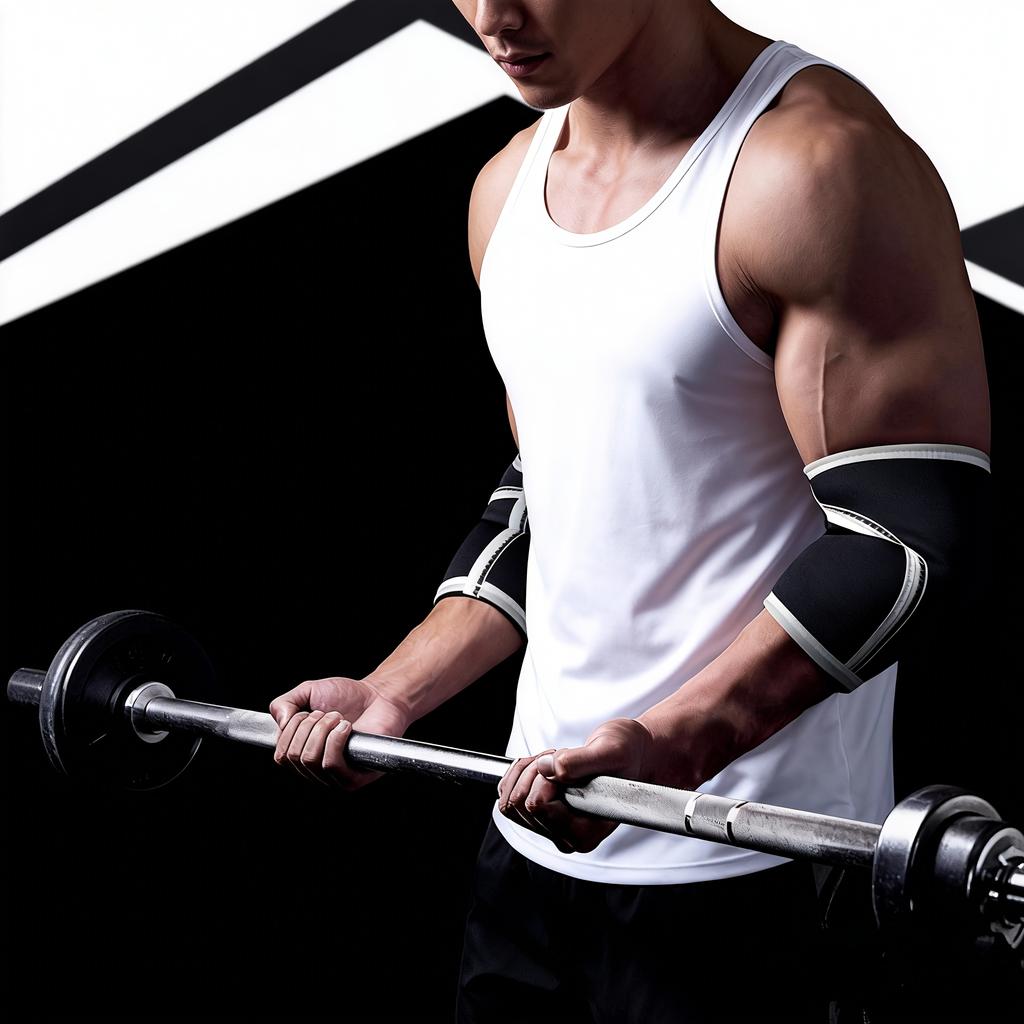 2pcs 5Mm Neoprene Elbow Support And Compression Elbow Sleeve - Unisex for Men And Women - Weightlifting