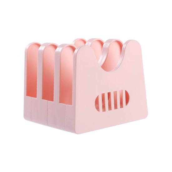 Convenient Pot Lid Holder Three-layer Organizer Smooth Edge Cutter Cover Display Rack