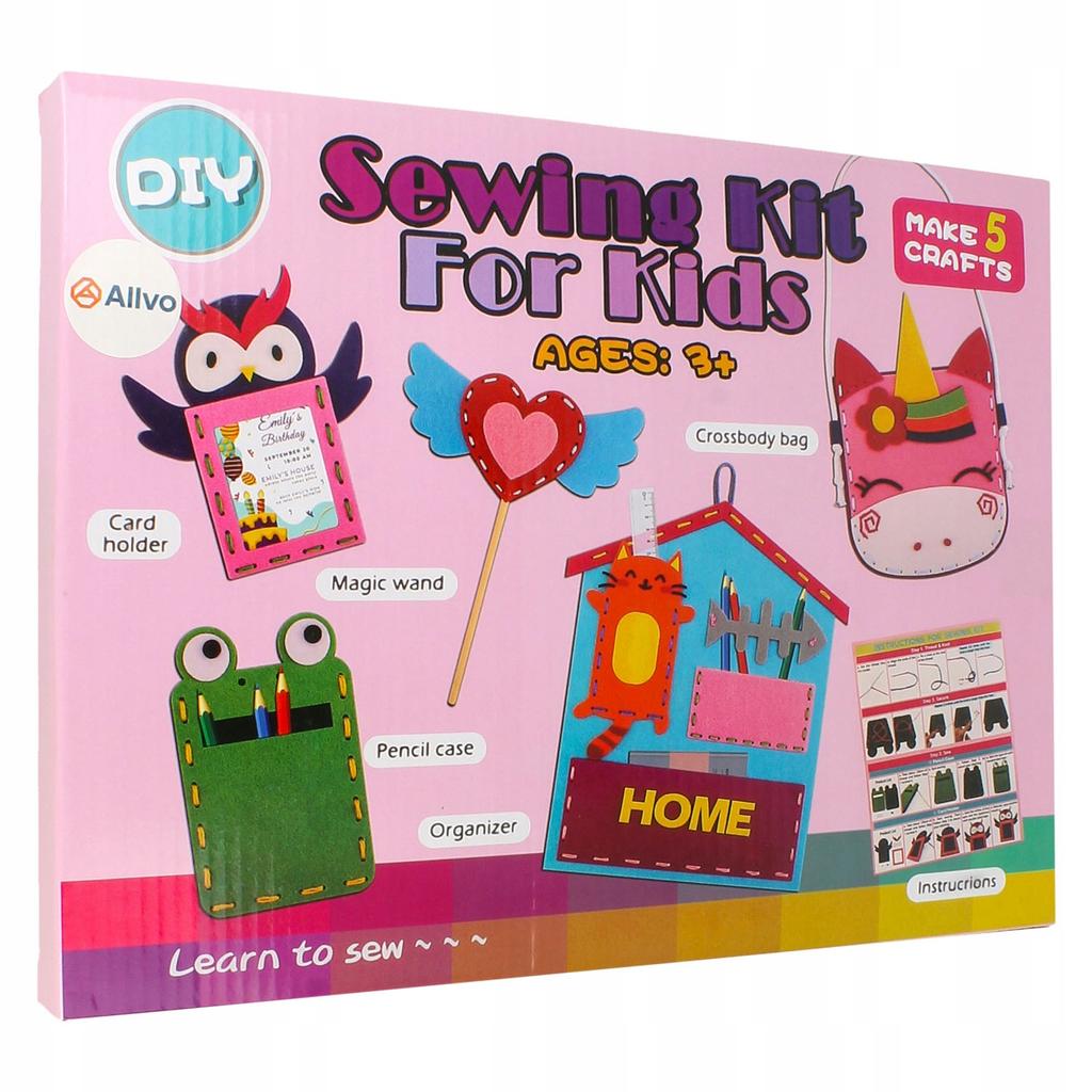 [PACZA] DIY Felt Sewing Kit for Kids Z3357