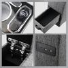Sporacingrts Sienta Console 170 10 15 Center Console Armrest Storage Box with Wireless Gray Fabric Box, Series, Series, Series, Charging, (Silencer)