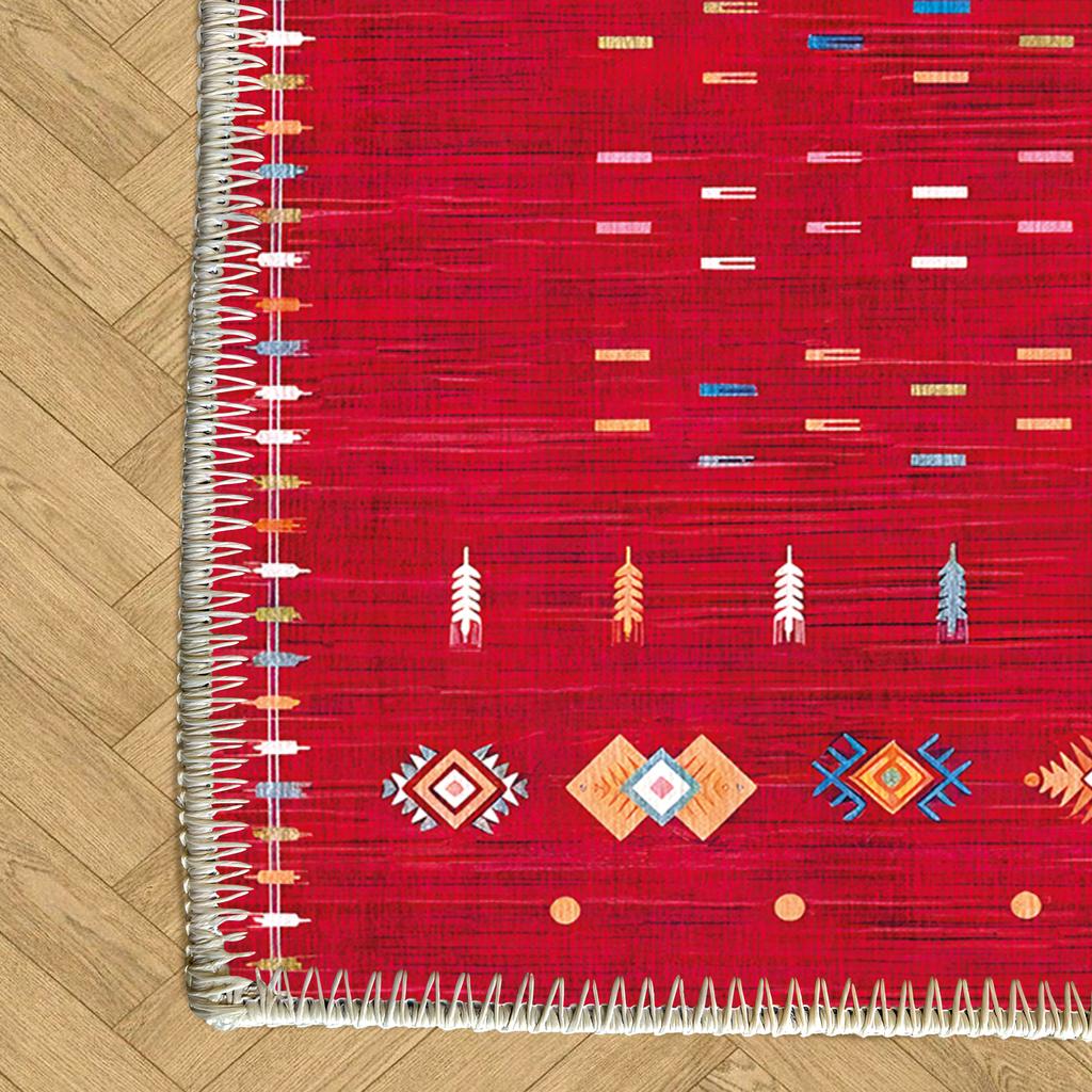 Decorative Area Rugs, Rugs For Living Room, Machine Washable Rug, Non Slip Rug