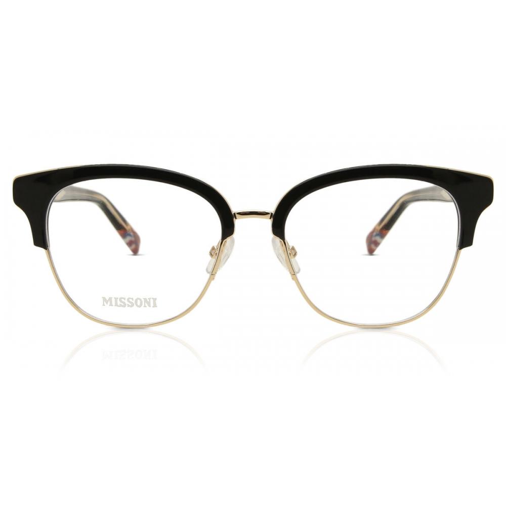 

Missoni Mis 0012 807 Women Eyeglasses Black Gold/51