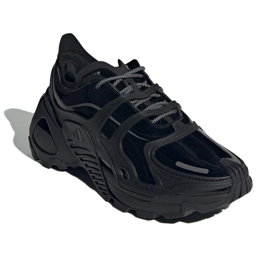 New Adidas Wonder Runner Pro Slip Resistant Low Top Running Shoes Unisex Black Gray Color JQ7569