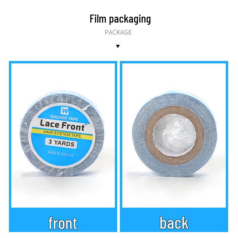 Wasserfestes Bio-Scalp Doppelseitiges Blaues Perückenband auf Rolle für Haarteile & Extensions