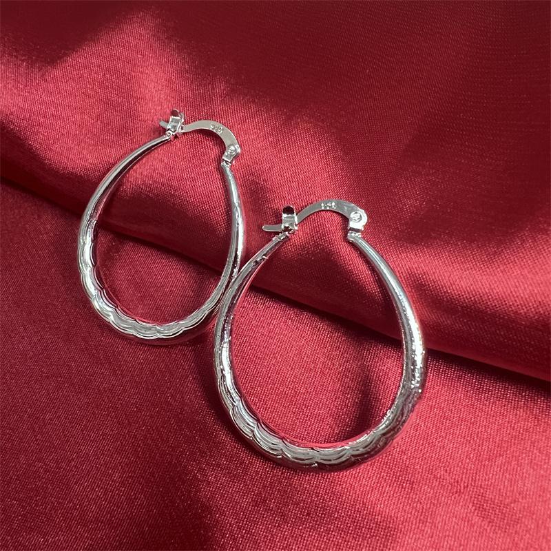 

Серьги из стерлингового серебра 925 пробы для женщин, свадебный подарок, женские модные украшения, высокое качество, заводская цена