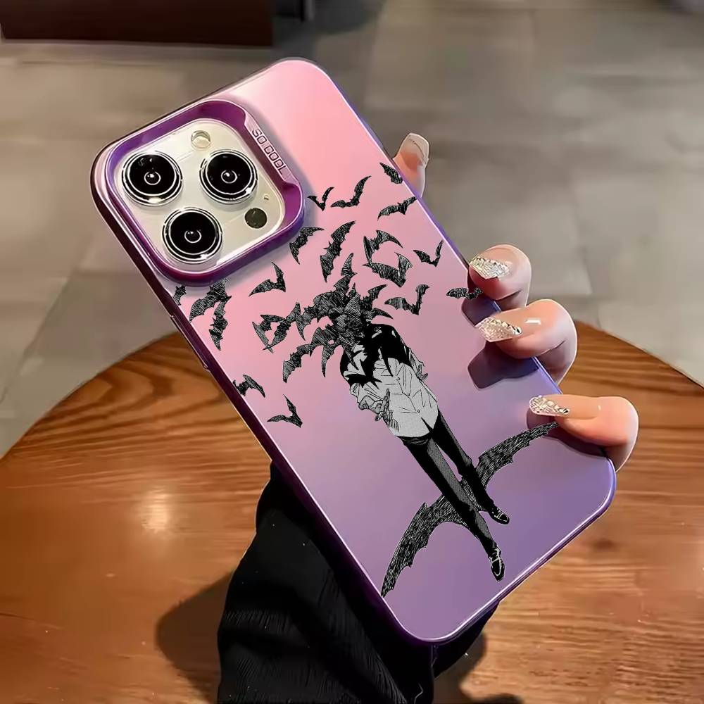 Comic B-Billy Bat Phone Case Color Silver Shell For IPhone 17 16 15 14 13 12 11 Pro Max Plus