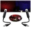 Mini Car Roof Star Sky Lamp USB Interior Ambient Projection Ambience Night Light Plug And Play Car Ceiling Star Lights Home