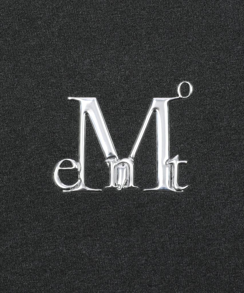 MUCENT Slap Pigment Washed Metal Logo Setup Short Sleeve T-Shirt (2 Colors)